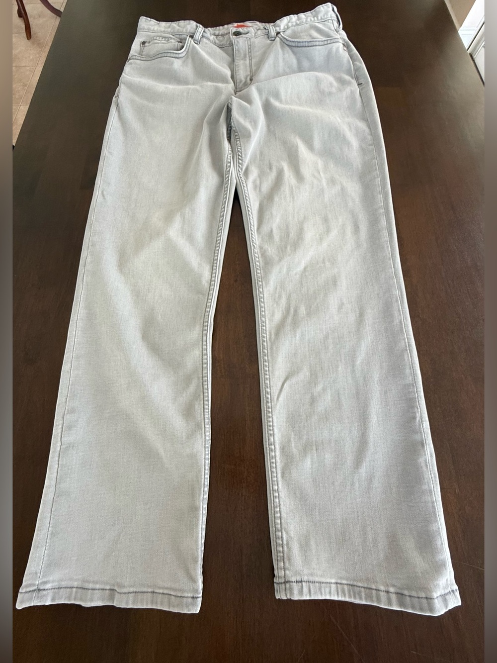 Tommy Bahama Gray Stretch Straight Leg Jeans Men’s 34x30